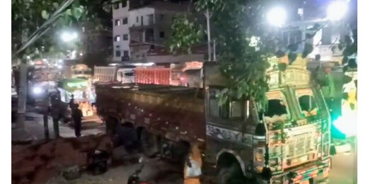 लखीसराय में महाजाम से हाहाकार, ट्रकों की लंबी कतारों में फंसी जनता